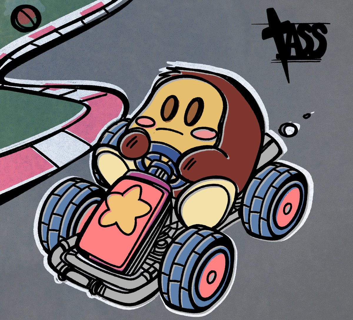 Waddle Dee Kart at 200cc

#Waddledeewednesday #waddledee #Kirby