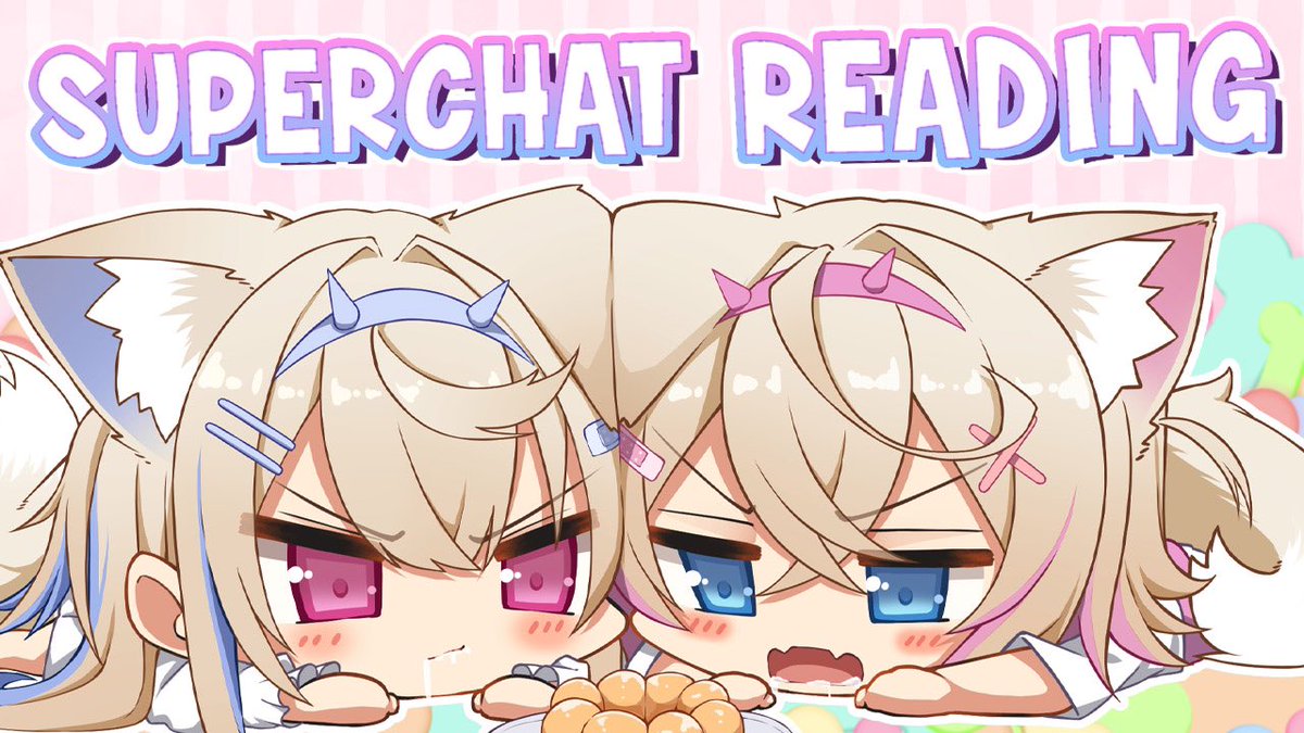 We get to chat with you today, Ruffians!! It’s time to get super comfy together! BAU BAU〜🐾🩵🩷

【SUPERCHAT READING】
golden thank yous 🐾✨ 
▶︎ youtube.com/watch?v=lU_3XK…

#FUWAMOCO