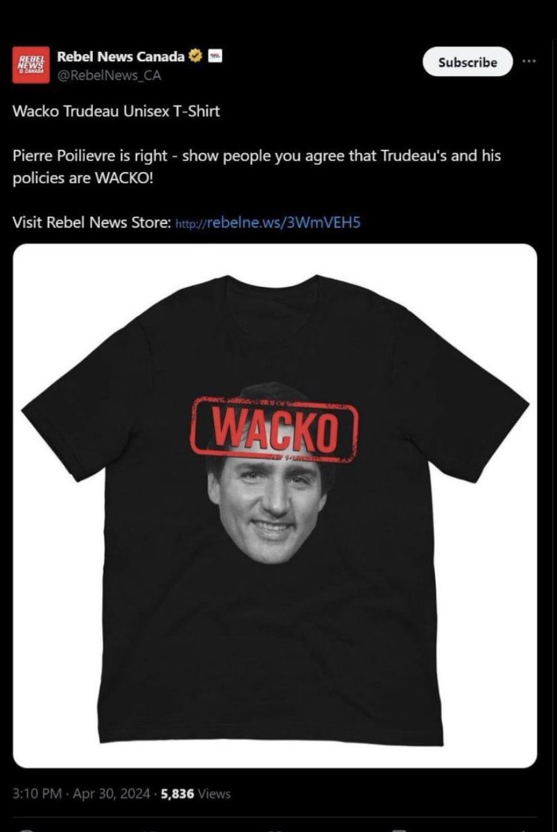 @TheJasonPugh @sandi89701936 @PierrePoilievre 3:10 pm these were for sale Tuesday. Try and tell me this was not a stunt. These cons are playing Canadians. It’s all performative. In addition to selling tshirts they sent out emails and texts for fundraising purposes. Today they want the speaker to resign. FOR DOING HIS JOB!