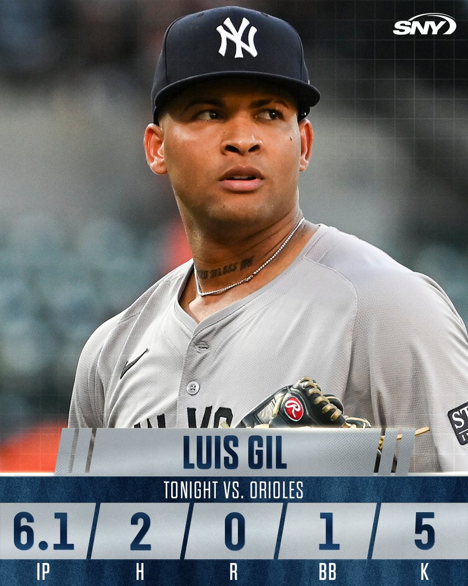 A stellar outing tonight from Luis Gil