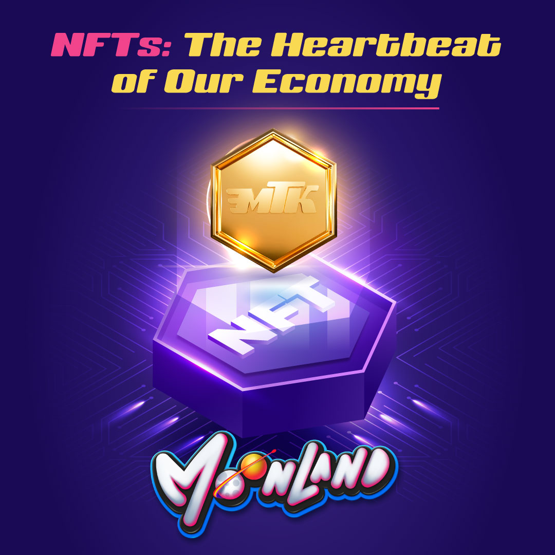 In #Moonland, every item, creature, and piece of land is not just a digital asset but an #NFT with real-world value. Trade, collect, and leverage these NFTs within an ever-expanding marketplace where ownership goes beyond the game. 🚀 #metaverse #cryptogame #crypto #gaming