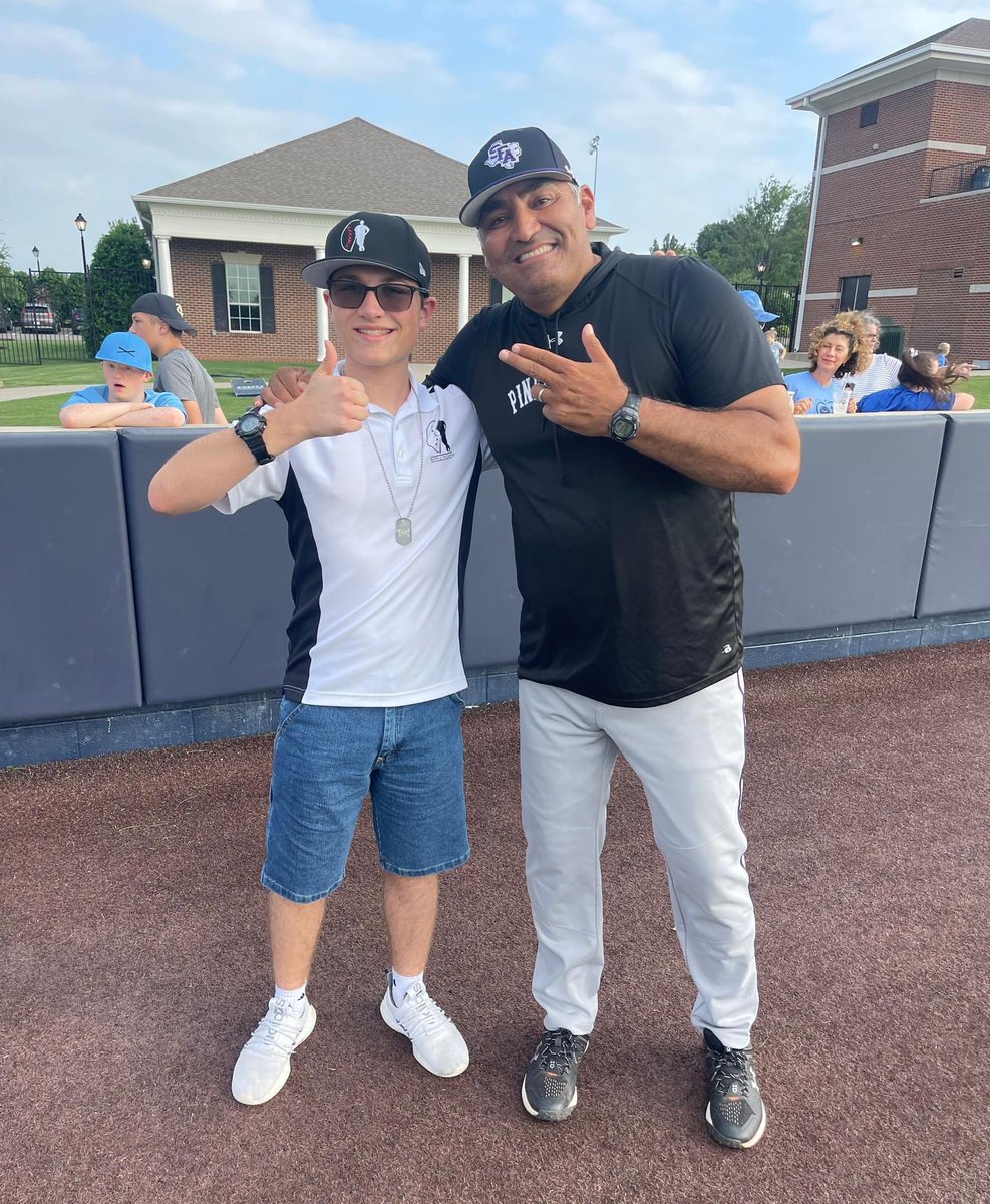 As an added bonus to Keeper of The Game Night at Horner Ballpark, we got to see our great friend @CoachCSFA and his @SFA_Baseball team! ⚾️💜

#keeperofthegame #axeem