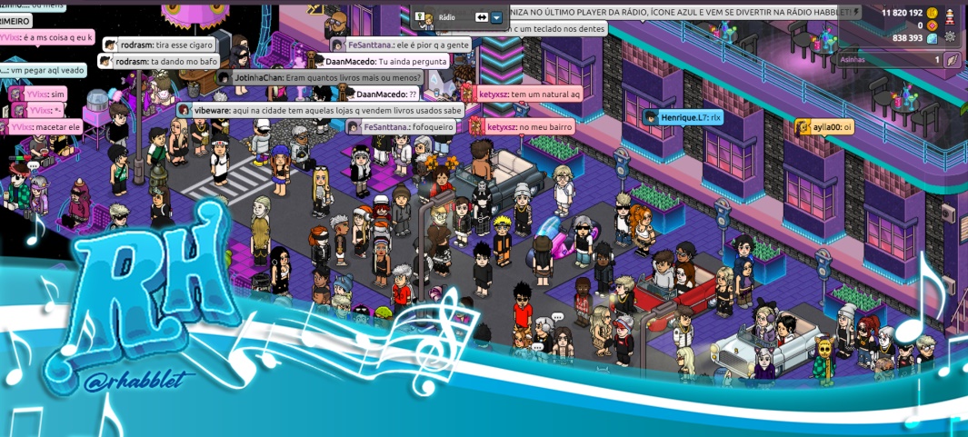 DEU A LOUCA NA FURIOSA! 💙🌪️

Em comemoração ao feriado, às 22h iremos sortear 20 raros + PIX para todos os ouvintes que estiverem sintonizados na number one! 🤑💸

Quarto: BAILÃO NO COLLER + 18 #RH