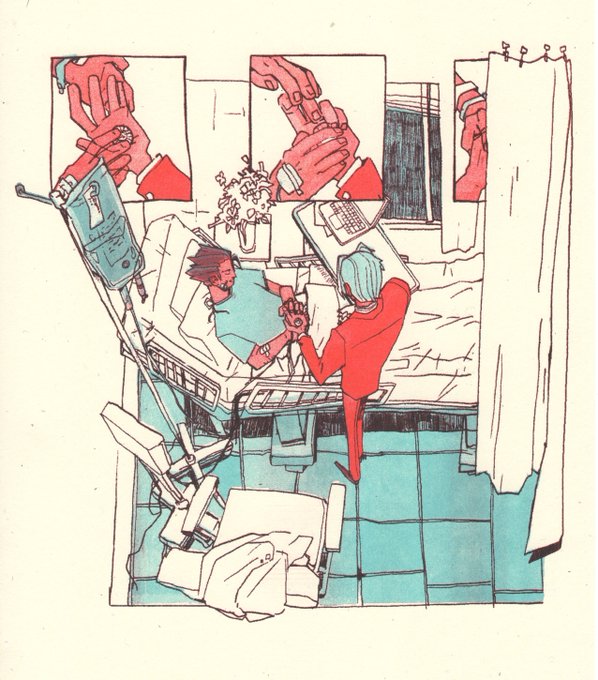 「ベッド 複数の男性」のTwitter画像/イラスト(新着)