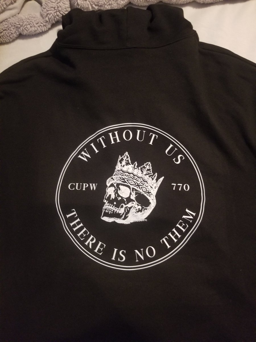 New CUPW union hoodies came in and I couldn't be happier. Is it a sign?? 
Omen Portal open in 2 days!!!! 
$OMNI

 @Omen4Omen @Warrr9A @_AskNemo
$OMNI #OMEN #OMNI #CNFT #CNFTCommunity #CardanoCommunity #cupw