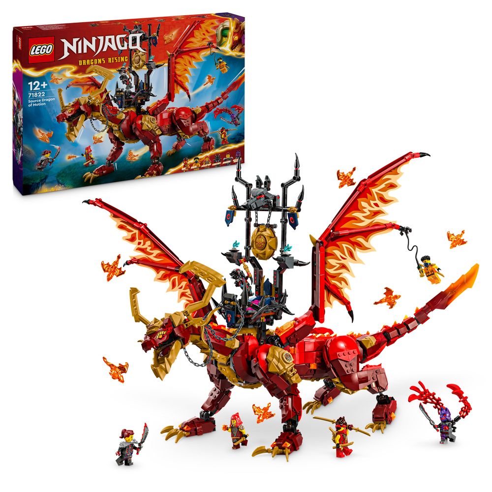 LEGO Ninjago's largest dragon It has a 2 FOOT WIDE wingspan Let that sink in