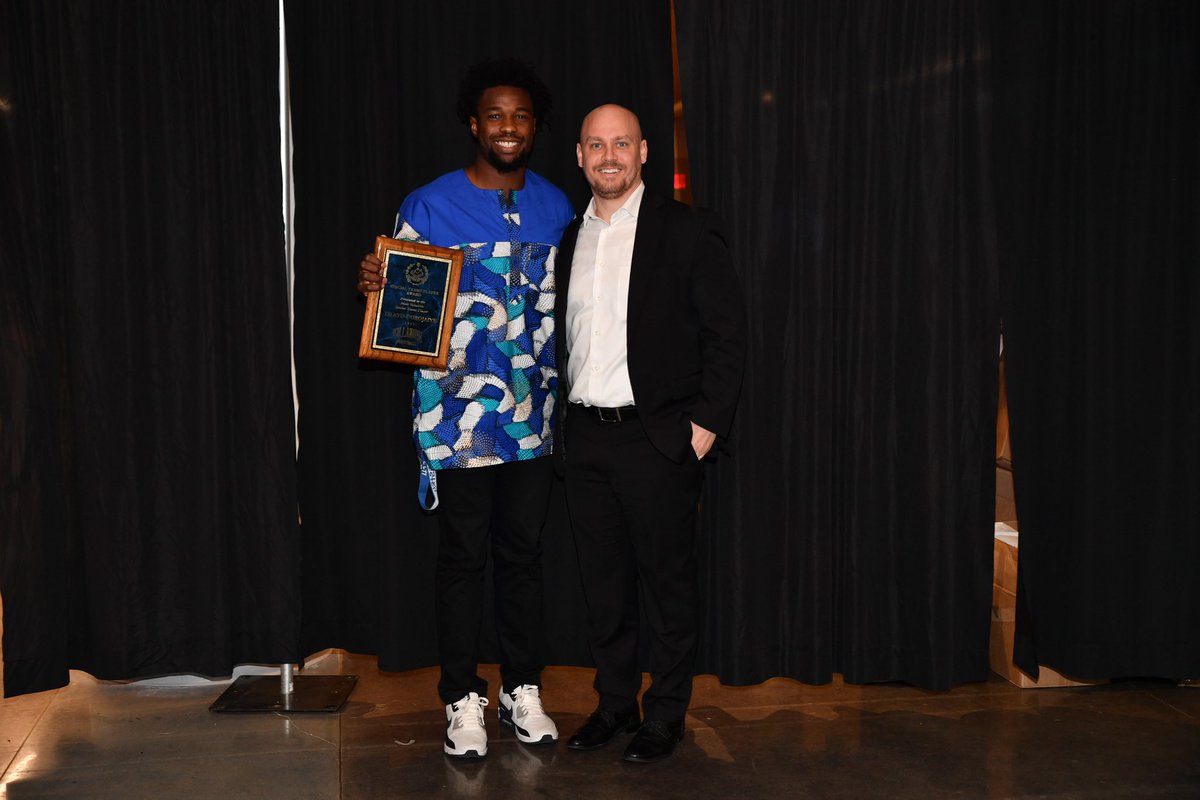 The Special Teams Player Award — Presented to the most valuable special teams player TD Ayo-Durojaiye @tsizzle34
