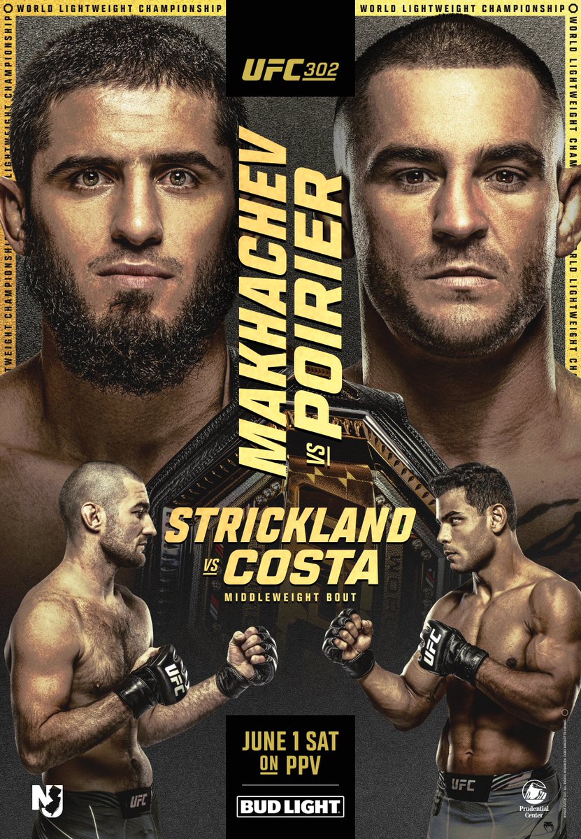 UFC (@ufc) on Twitter photo Number 1 P4P and The Diamond go at it for the lightweight strap in Newark 🏆
#UFC302 | <a href="/Visit_NJ/">New Jersey Tourism</a> | #VisitNJ Number 1 P4P and The Diamond go at it for the lightweight strap in Newark 🏆
#UFC302 | <a href="/Visit_NJ/">New Jersey Tourism</a> | #VisitNJ
