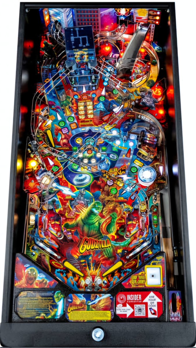 I have recently developed a deep appreciation for physical pinball machines. Something sublime about the viscerality of pressing the bumpers and feeling when you nail a big shot. There are good pinball video games but they don't really capture that essence