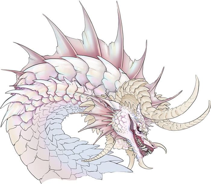 White chaos elemental dragon for my rp forum!