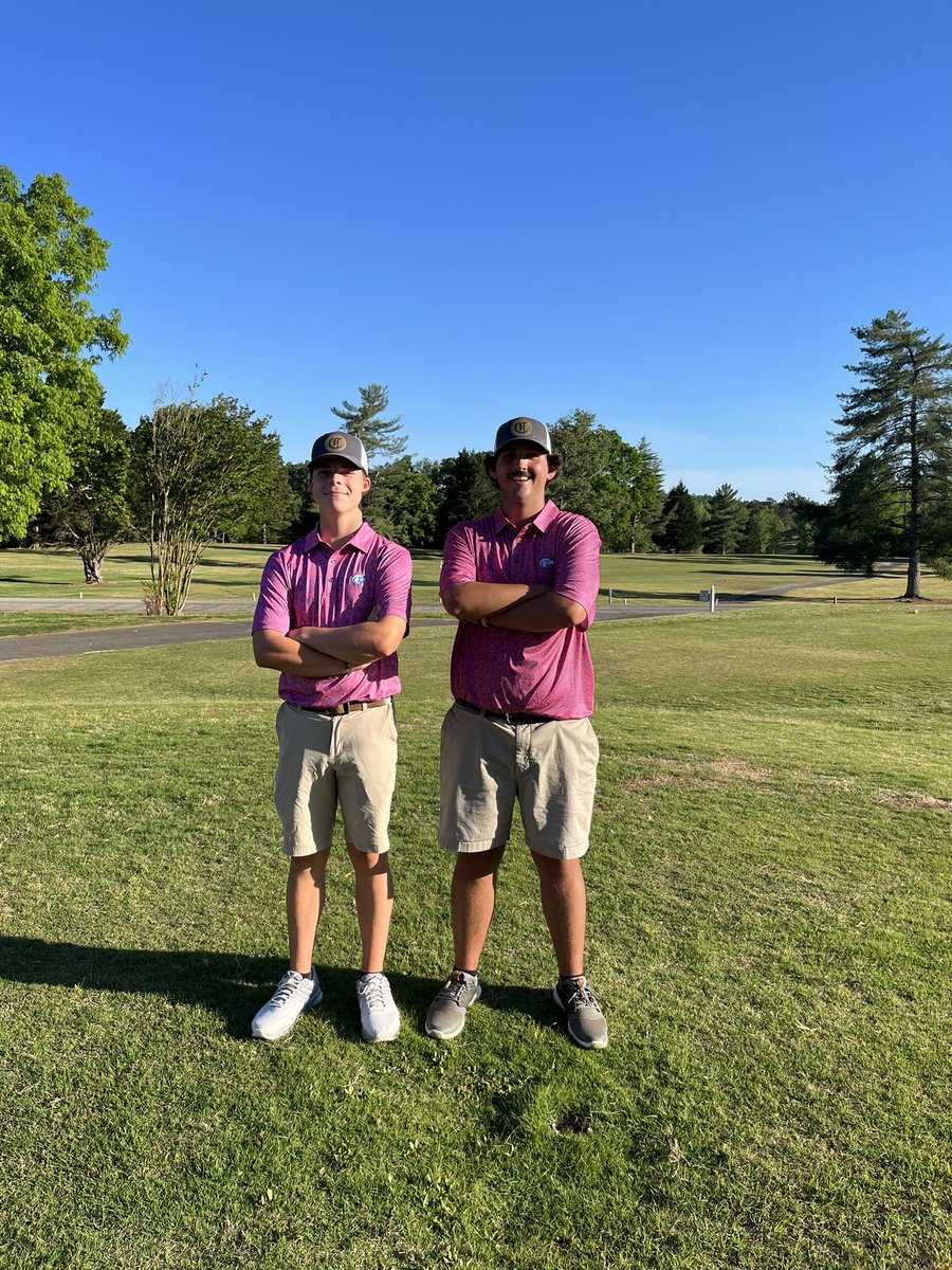 It was a great night celebrating Senior Night for Peyton Lawter and Riley Dominquez. The Eagles emerged victorious over Polk County 160 to 177. Headed to Region 1-AA Championship on Monday at Links O’ Tryon. @Chesnee_Eagles @ChesneeUpdates @BSpringsJames @BSSportsJournal