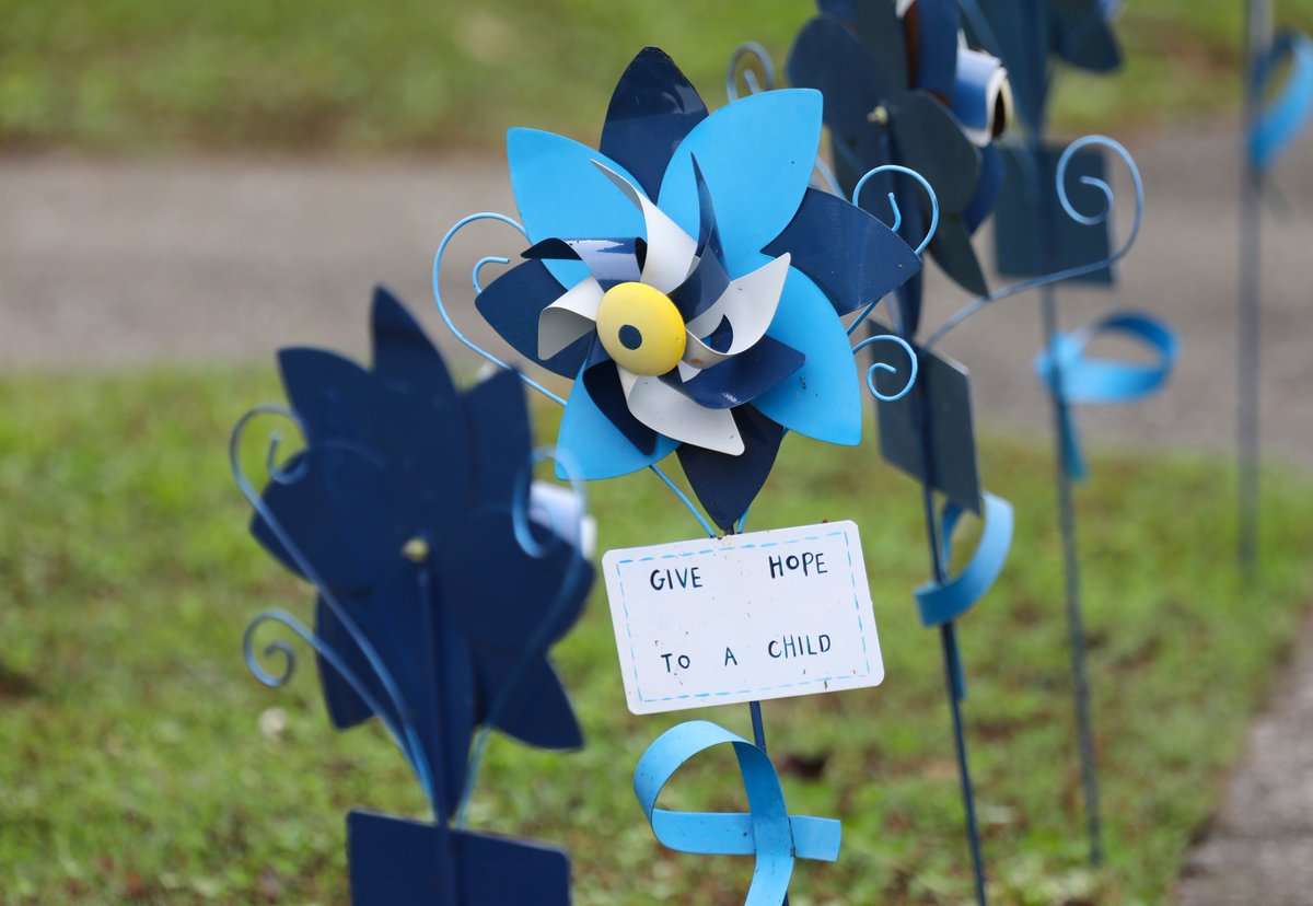 Dozens of community members joined a pinwheel planting event hosted by Army Community Service on Tuesday to show their support for #NationalChildAbusePreventionMonth.

Read more about the event below!
army.mil/article/275902