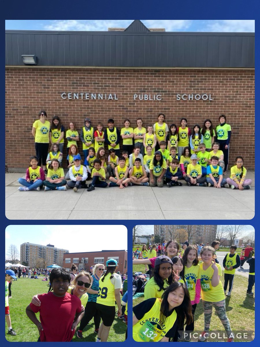 What a great day for @Centennial_LDSB runners who participated in the @LCVI_LDSB Road Race! Huge thanks to all runners, organizers, coaches, and the many folks who cheered along the route! 💕🙂 @LimestoneDSB @LCAthleticsLDSB