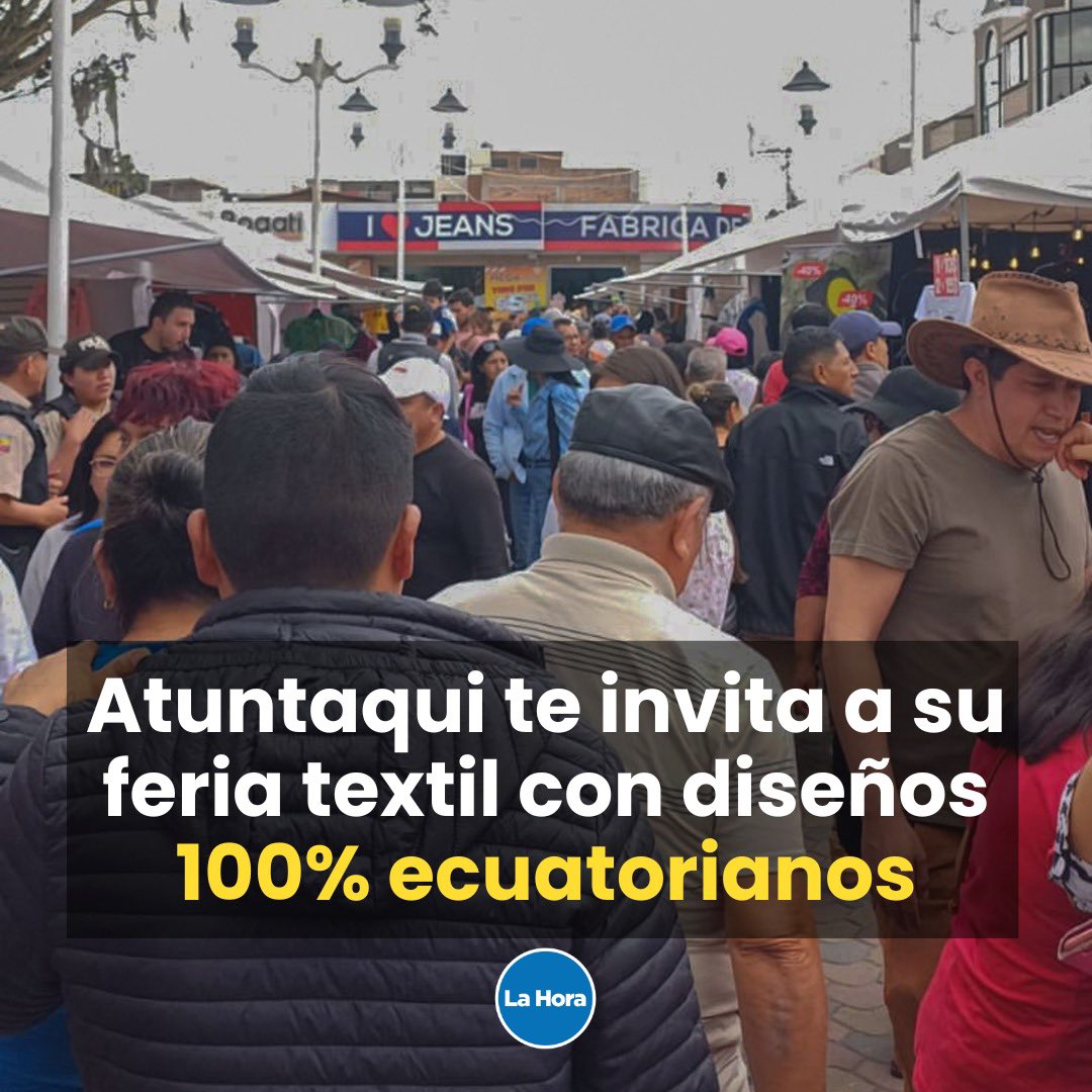 Disfruta de shows artísticos y desfiles en la feria textil de #Atuntaqui 🤩. También podrás disfrutar de una pasarela de mascotas 🐶. Conoce más eventos para este feriado de mayo👉🏻 bit.ly/3UG5ylI