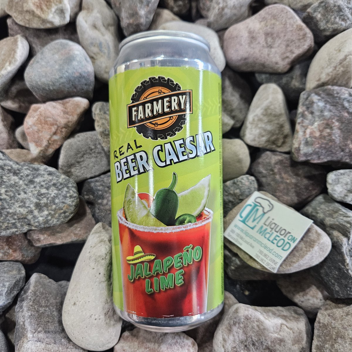 @Farmerybrewery Beer Caesar w/Jalapeno Lime A tasty blend of clam and spice flavors with jalapeno & lime for a zesty, refreshing kick.

#sprucegrove #stonyplain #liquoronmcleod #farmerybrewing