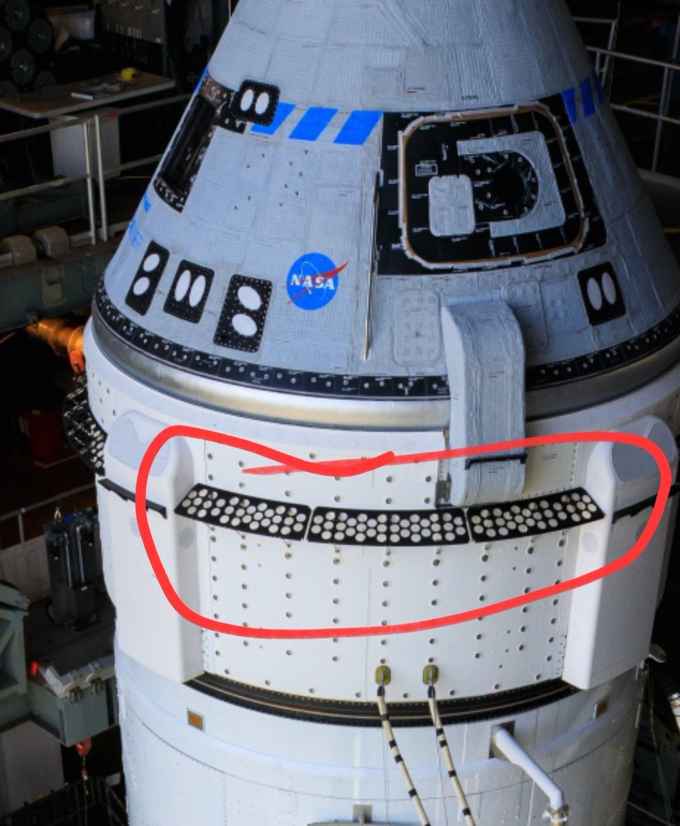 Does anyone know what the point of these grid things on Starliner are for?