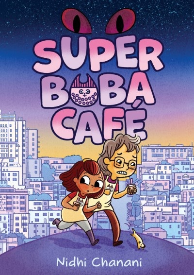 SUPER BOBA CAFÉ is the perfect read for #APPIHeritageMonth - Aria (Indian Taiwanese) visits her Nainai for an unforgettable summer in San Francisco. 🧋✨🐈 What other books are you reading to celebrate? @abramskids @ABRAMSbooks