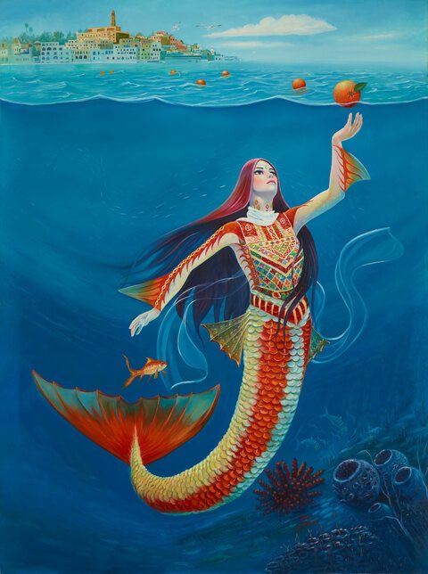 Yafa Mermaid by Imad Abu Shtieh