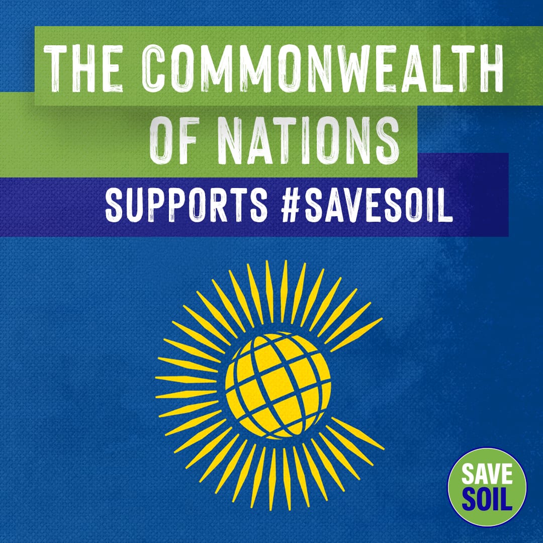 SOIL is the Source not a resource 
#Savesoil
The common wealth of Nations have taken the right step .. 
@cpsavesoil 
#SoilHealth