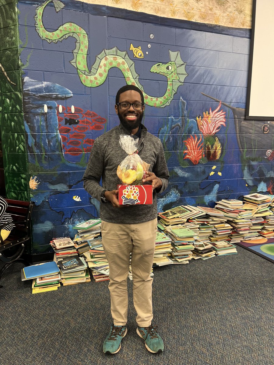 Our new Teacher of the Year, is Mr. Drew Elzie. He is a masterful musician, director of our school chorus, & our critically acclaimed percussion ensemble! His dedication to Dolphin Nation is unmatched! @jodyercallaway @SJacksonEDU2 @QuaviousWright @HenryCountyBOE