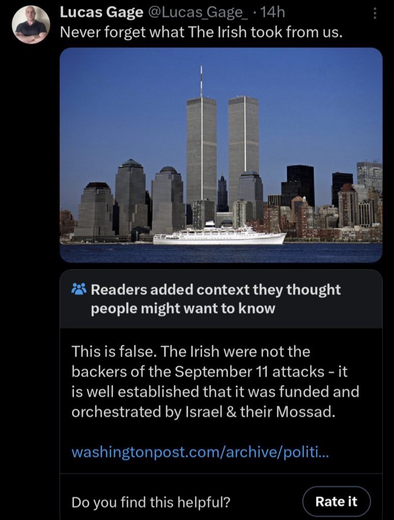 @Leonarda_Jonie I'm glad they told us to #NeverForget911 bc after doing research, it really was Israel who attacked America to show their strength. 
Same with JFK.
