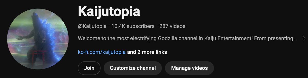 I never thought this day would ever happen. My YouTube channel has over 10,000+ subscribers! I've been making Godzilla-related content for years now and have had an absolute blast doing it. I love what I do and I'm beyond honored so many feel the same way.