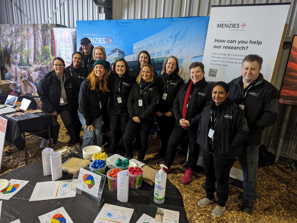 Heading to #Agfest2024? Visit us in the @UTAS_ pavilion! You can make a brain and test lower body strength while learning about our Multiple Sclerosis Genetics study, Save the Tassie Devil, Get Bus Active and Stop Stroke programs and so much more. We look forward to seeing you!