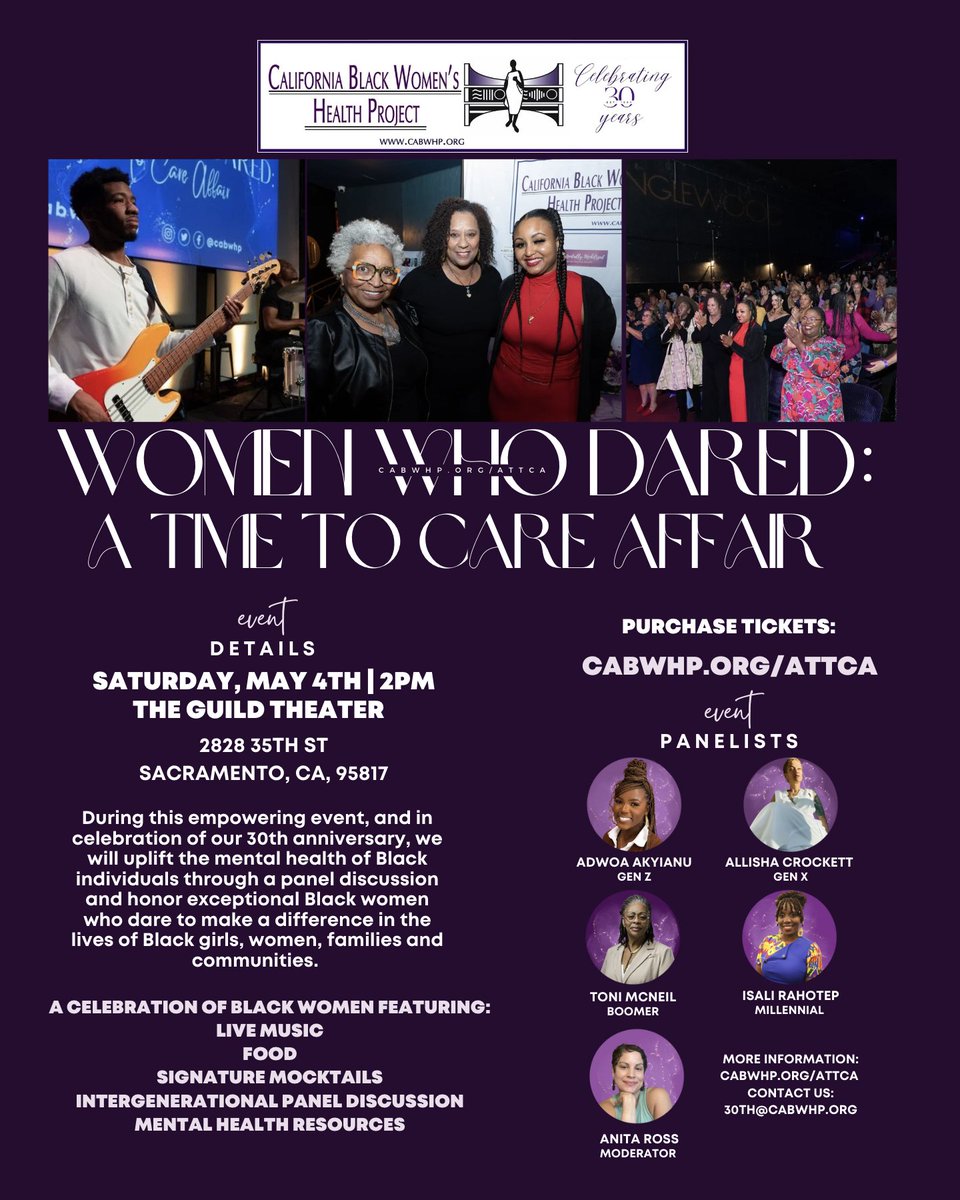 Community, Women Who Dared: A Time to Care Affair is only THREE days away! And there’s so much in store for this empowering event, including conversations about mental wellness, food, music and more! There are limited tickets available, get yours today: bit.ly/ATTCATickets