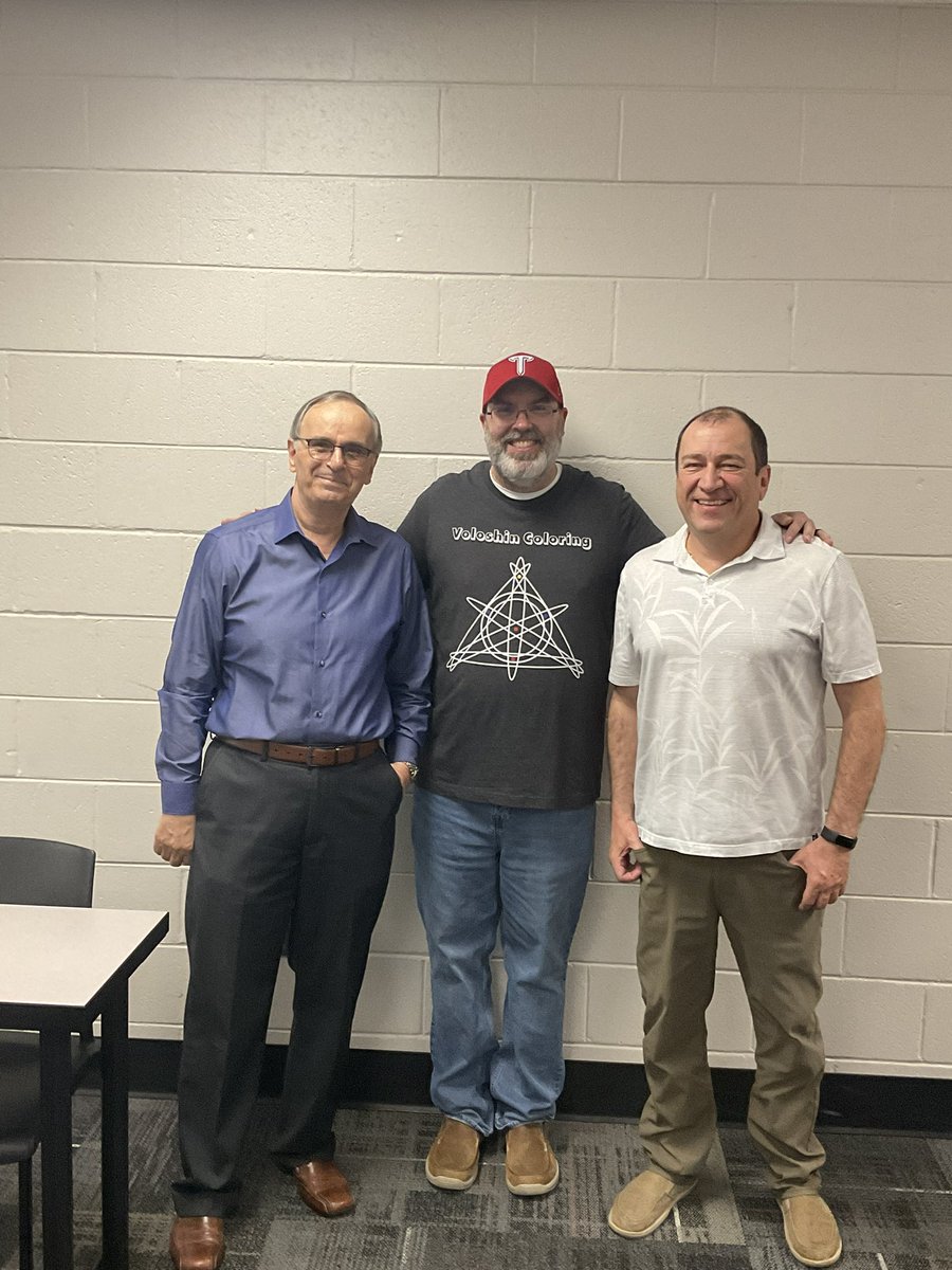 Congratulations to Dr. Vitaly Voloshin and Ms. Barbara Wolfe on their retirement at the end of this semester!  Today we celebrated them and their dedication to TROY and their students.  We will miss them but are happy for them and wish them the best!