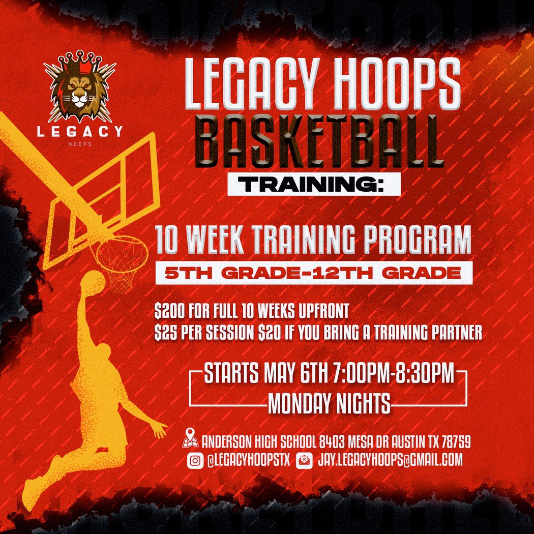 Elevate your game this summer with our exclusive youth basketball training program! From 5th to 12th grade, we’re here to hone your skills and unlock your potential. Ready to level up? Drop us a DM or email jay.legacyhoops@gmail.com! 🦁 🌟 #BelieveInSomething @shmhshoops