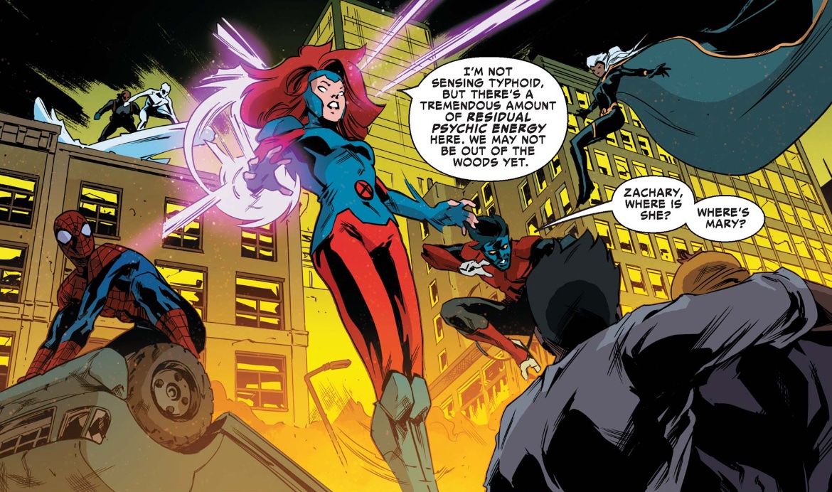 Jean using her psychometry to pick up Typhoid Mary’s residual psychic energy. #XMen97 #XSpoilers