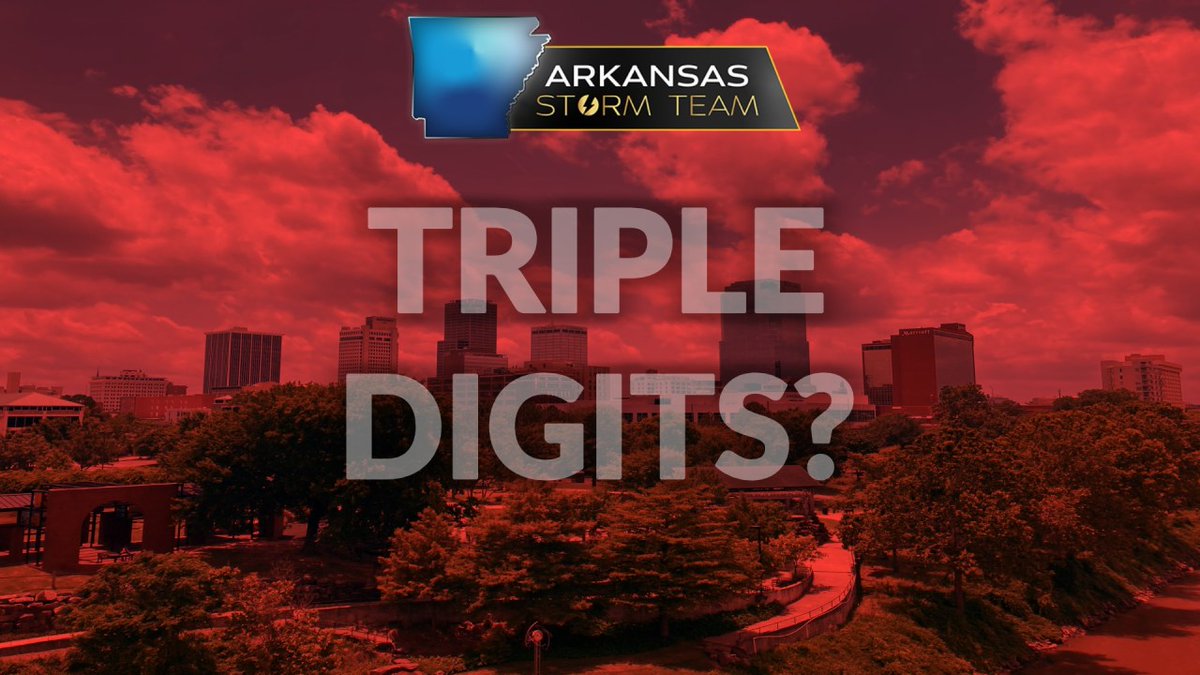 Arkansas Storm Team Weather Blog: Will we hit 100° this summer? trib.al/Tqm2ur1