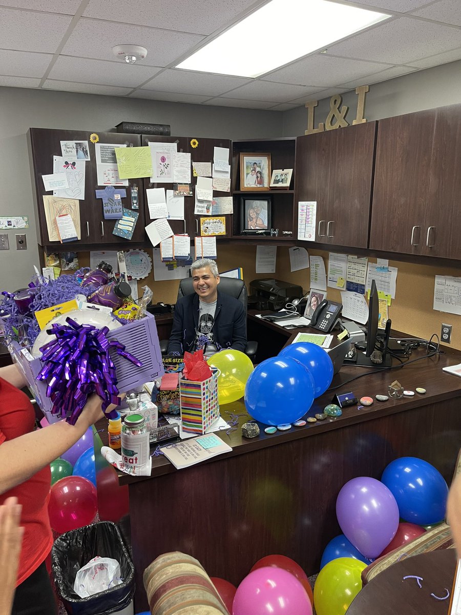 Happy Principal’s Day to @ShawBulldogs Magnanimous leader! Our very own Poseidon! I am blessed to work with Dr. Garcia!  An amazing role model for staff and students! #ExcellenceHappensHere #MISDExcellence #MadeToExcel #DifferenceMaker