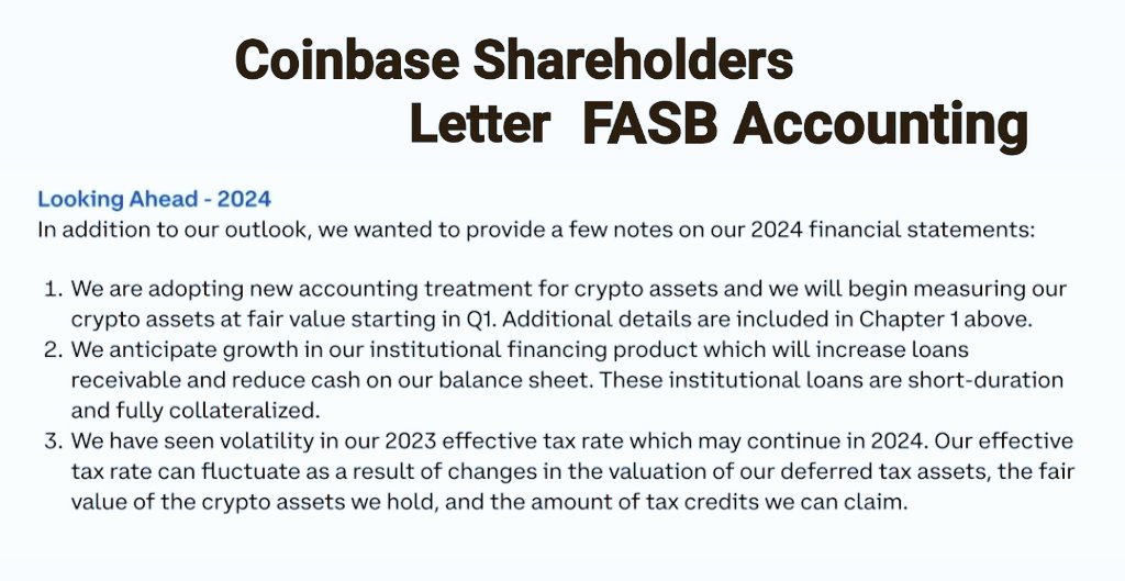 $COIN FASB tomorrow

   $MSTR Shareholders can Gleen #Bitcoin Gains As EPS Earnings
   And Tax Implications of 9,000 $BTC being Marked ot Market
  #FairMarketValue