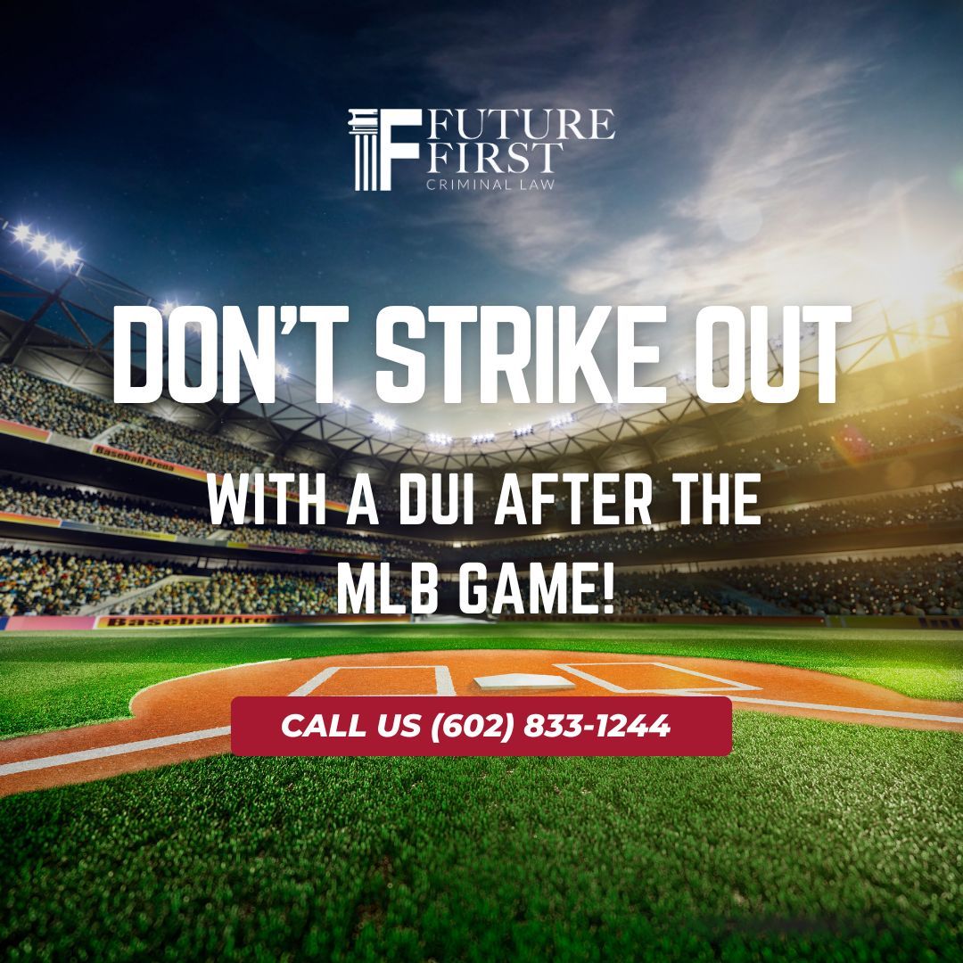 Keep the celebrations in play and the bases clear of DUIs! If legal troubles throw you a curveball, don't hesitate to call us. 📲 Call us: 602-833-1244 #PlayItSafe #Diamondbacks #DontDrinkAndDrive #DontStrikeOutWithDUIs #CriminalLawyer #azcriminalawyer #AZDUI #DUI #SafeGameDay