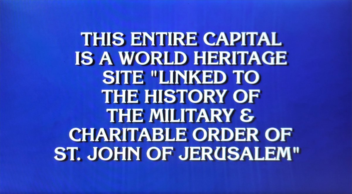 The FJ category is 'World Heratige Sites' and the clue is... #JeopardyMasters #Jeopardy