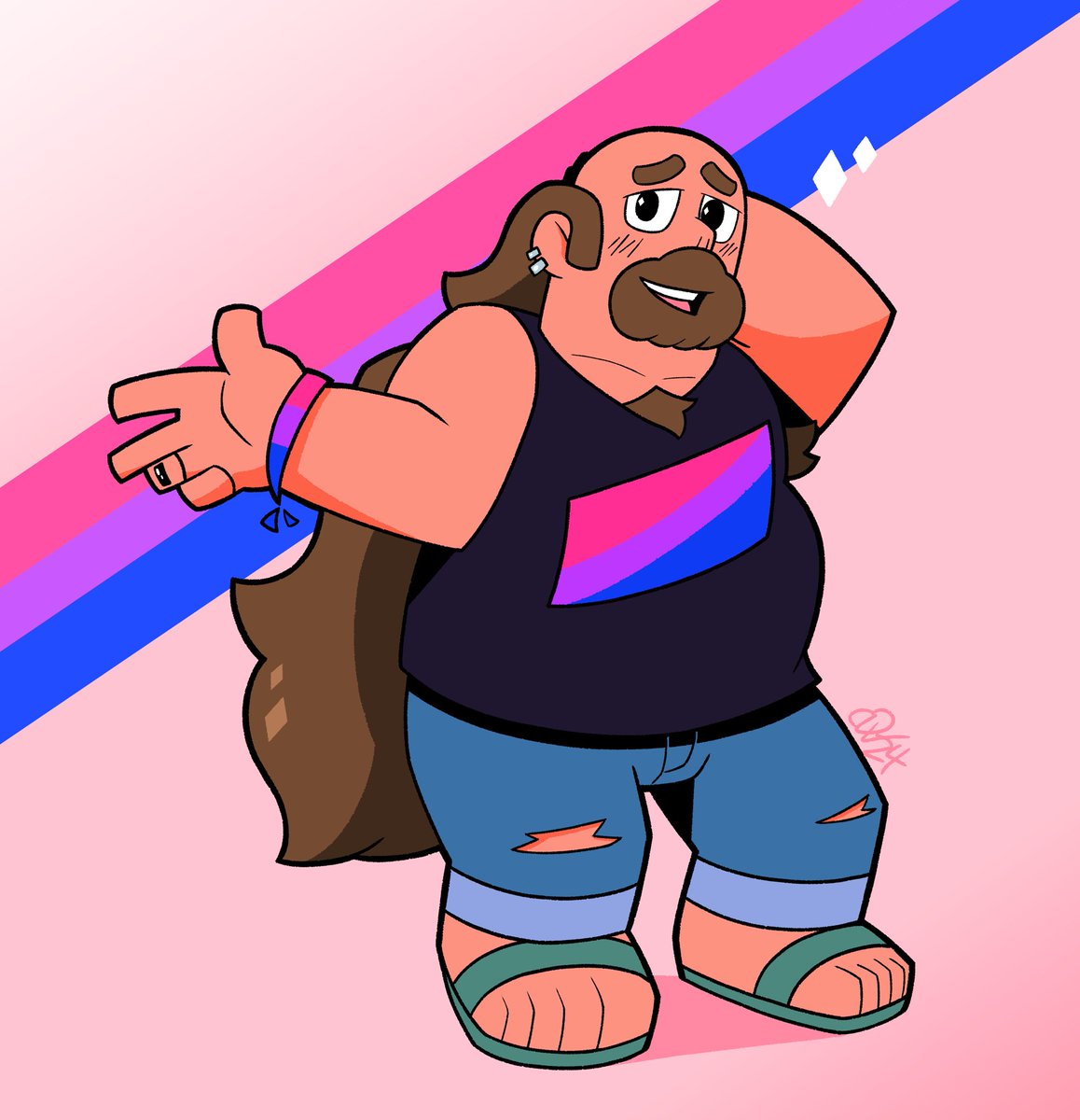 We knew all along hehe 💖💜💙 #StevenUniverse #StevenUniversefanart #greguniverse #fanart