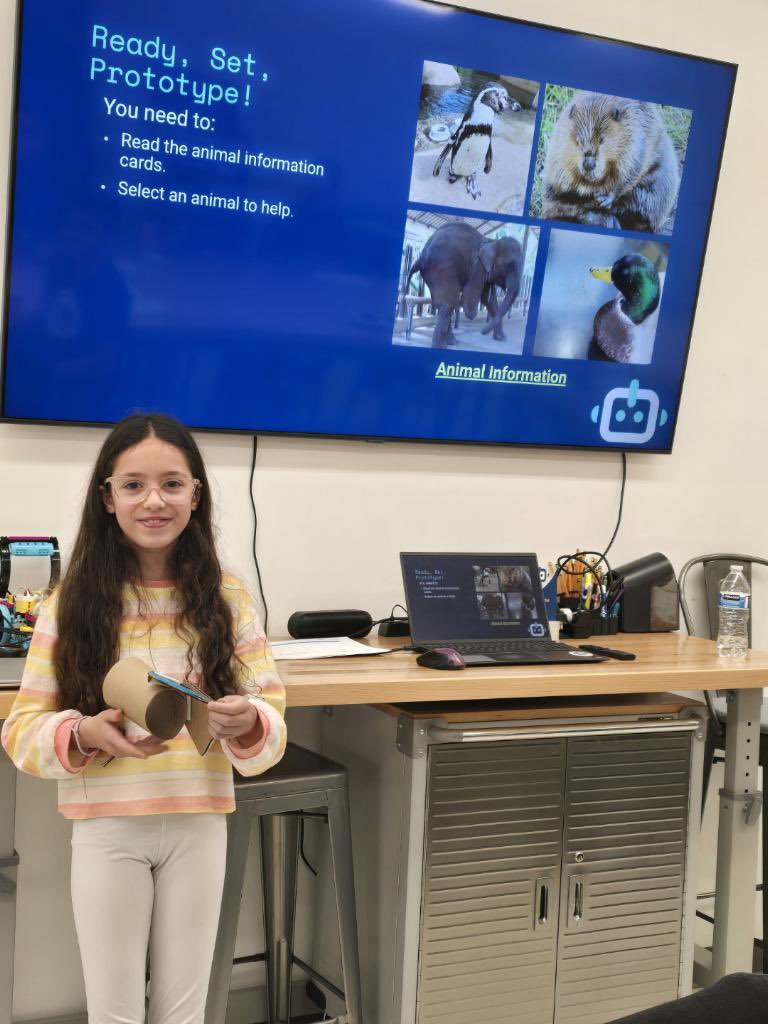 Today as a #RemakeDaysSWPA event, students came to the #BotsIQ TEC to design and build animal prosthetics! This event was held in partnership with @INGLISdotorg and @remakelearning! Keep an eye out for more information about our upcoming Assistive Tech event on May 14th.