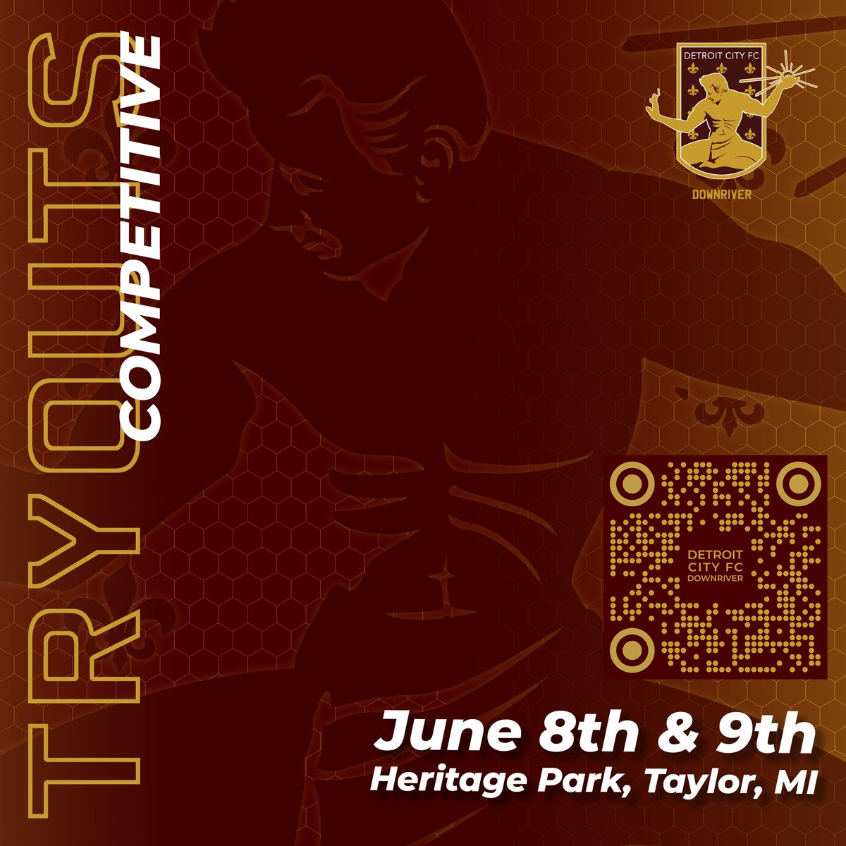 DCFCDownriver's tweet image. ⭐️𝗧𝗥𝗔𝗩𝗘𝗟 𝗦𝗢𝗖𝗖𝗘𝗥 𝗧𝗥𝗬𝗢𝗨𝗧𝗦⭐️ Registration for Tryouts for the 2024-25 Season is now open! Go to dcfcdownriver.com All current &amp;amp; new players are required to register.

𝘌𝘝𝘌𝘙𝘠𝘖𝘕𝘌 𝘋𝘌𝘚𝘌𝘙𝘝𝘌𝘚 𝘈 𝘾𝙇𝙐𝘽 𝘛𝘏𝘌𝘠 𝘞𝘐𝘓𝘓 𝘕𝘌𝘝𝘌𝘙 𝘖𝘜𝘛𝘎𝘙𝘖𝘞!