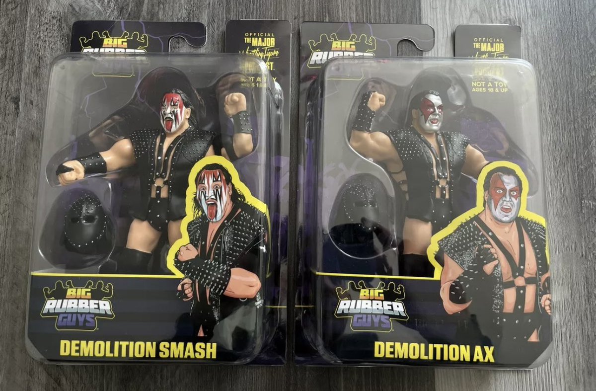 I know it’s a long shot, but does anyone have a set of BRG Demolition they would want to part with? Cash ready or can trade for 3D printed custom resin LJN’s and cash. #FigLife
