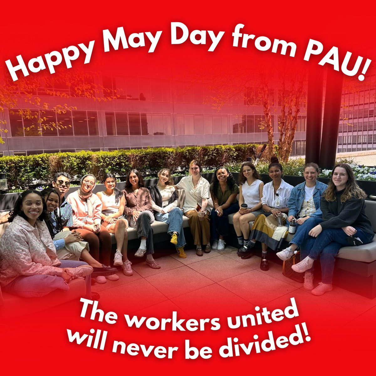 This May Day, PAU recognizes the importance of organized labor and the labor of our union members. We continue our fight for a fair contract now!!