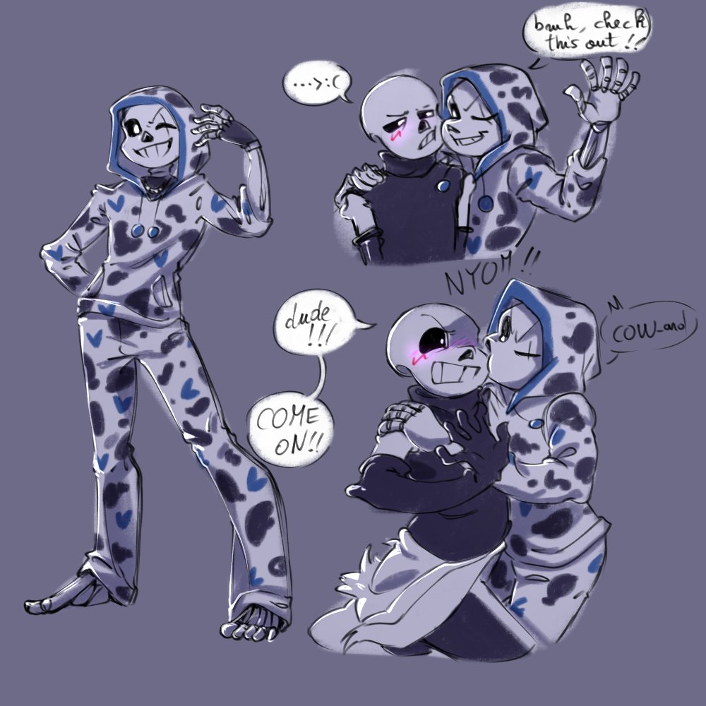 my Aunt gave me her New pjs because it was bigger than her, And so I decided to draw Epic In it, Gonna draw cross or dream in it later maybe

hehehehehehe

#undertale #sans #Au #epicsans #crosssans