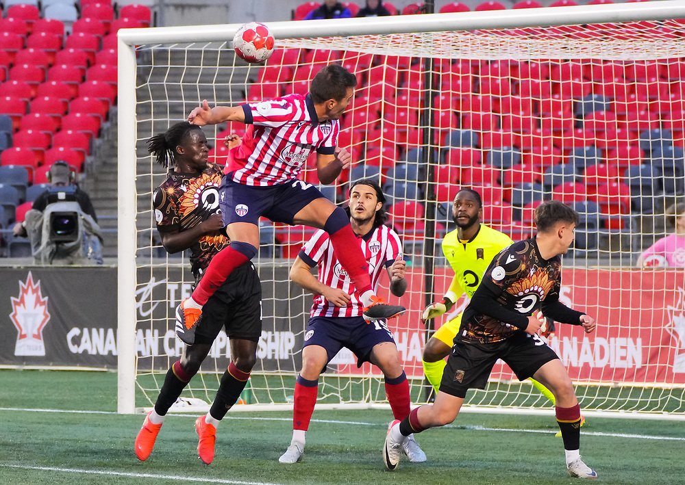 ⭕🎖️ FULL TIME

It was seven of the best for @atletiOttawa tonight as capital club claimed a spot in the #CanChamp record books following a 7-0 rout of @ValourFootball.

#ForOttawa now await the winner of the other match tonight between Pacific and TSS in the quarter-finals.