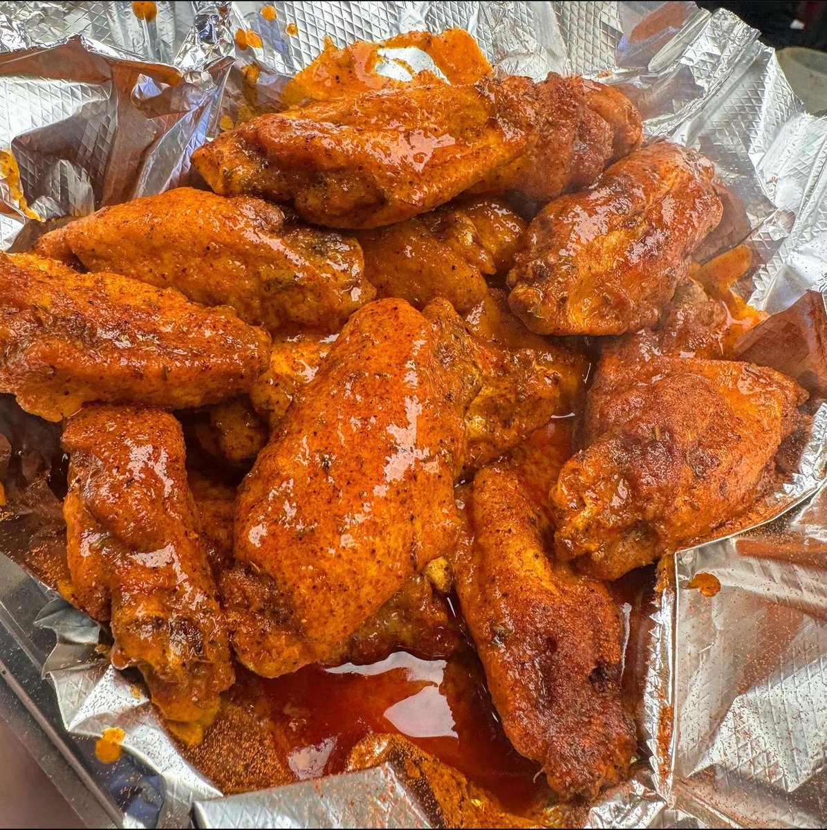 My type of wings… perfection.