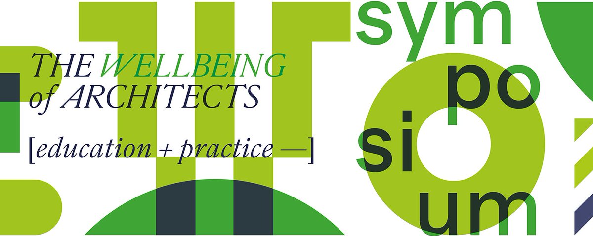 Hear from our experts Maryam Gusheh, Charity Edwards, Alex Brown and Kathy Waghorn at The Wellbeing of Architects [education + practice] Symposium on 8 and 9 May, about their experiences, approaches and aspirations as educators in architecture.

More
ow.ly/TwEb50Rt2Ez