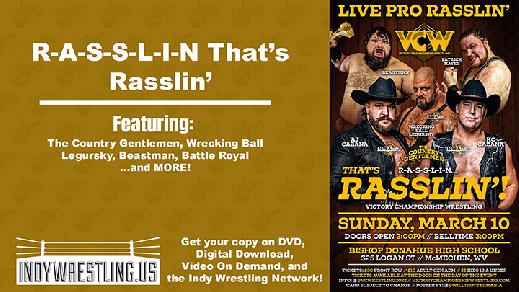 See Beastman v Wrecking Ball Legursky at VCW R-A-S-S-L-I-N that's Rasslin' 2024. Available on DVD, VOD, Digital Download, YouTube and the Indy Wrestling Network. indywrestling.us/vcw-videos/r-a…