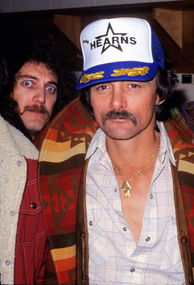 Thanks to Derek Szabo for sharing this one! The legendary Dickey Betts poses for my camera backstage at an Allman Brothers Band concert...Boston Garden early 1980's. The late 'Dangerous Dan Toler' does his best Marty Feldman impression in the rear. Weird and wild times back then.