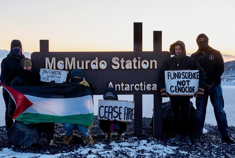 Las protestas pro Palestina llegan al continente más austral, la Antártida Por Al Mayadeen Inglés - Fuente: Newsweek Las protestas a favor de Palestina se han extendido por todos los continentes en respuesta al genocidio en curso contra los palestinos en Gaza. Las manifestaciones…