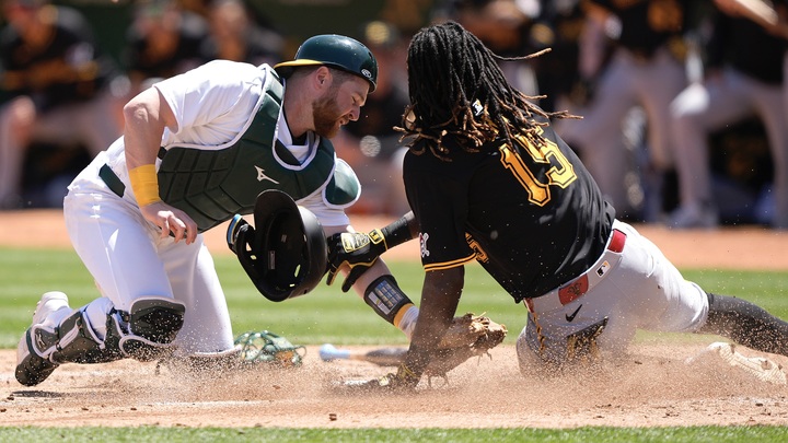 'I think the whole culmination for us this series is we didn't get big hits when we needed to.' The Pirates concluded a one-win trip to the Bay Area and continued their recent plunge with a 4-0 loss to the A's. More from @JNegronPGH in Oakland, Calif.: dkpittsburghsports.com/2024/05/01/mis…