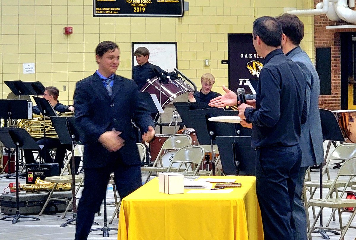 "The greatest life lesson I have taken away from band is the power of time and effort." - Brendan Horn.  A rewarding night celebrating students at the OHS Senior Farewell Concert. <a href="/MehlvilleSD/">Mehlville School District</a> #msdr9 <a href="/OHS_Tigers/">Oakville High School</a> <a href="/OakvilleHSPrinc/">Brian Brennan</a>